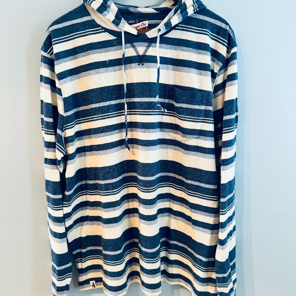 Surfer Johnnie-O Hangin Out Lightweight Sweatshirt Hoodie